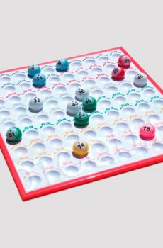 Kontrollbrett for 38mm bingokuler