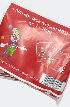 Lynlodd Klovn 1-1000 Rød